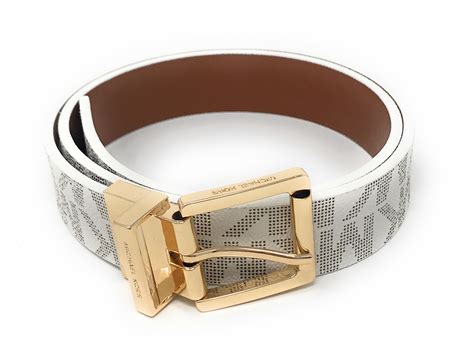 michael kors belts for ladies|michael kors leather belts women's.